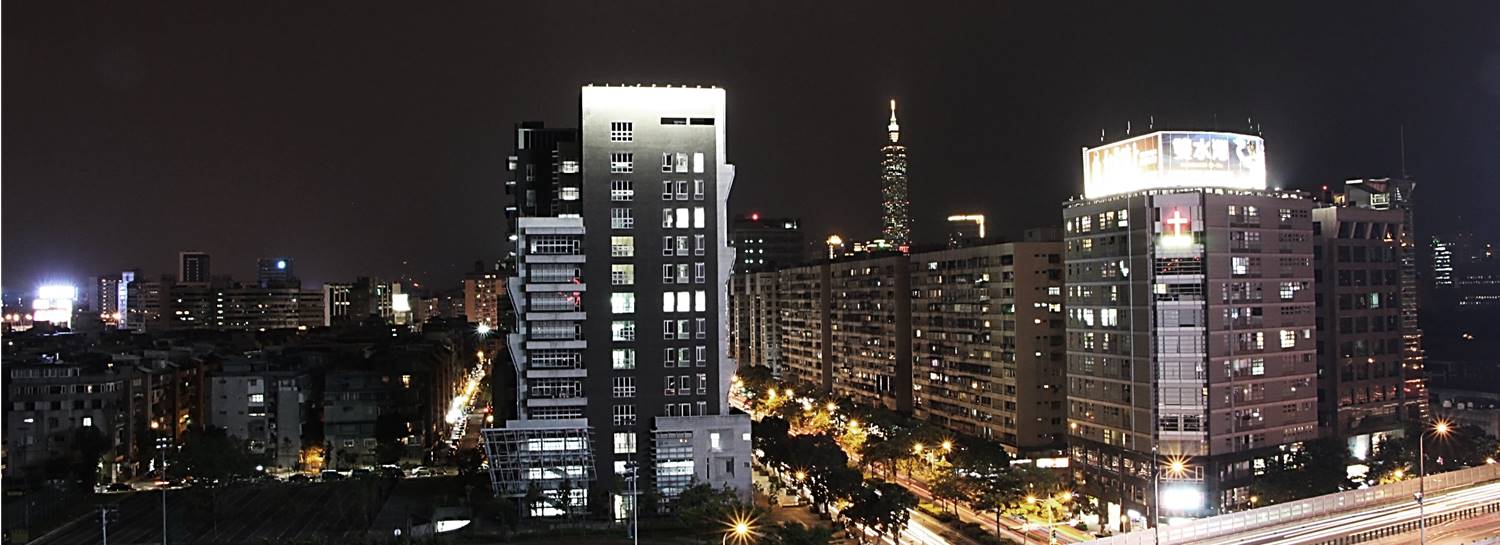 Everlight Building at night