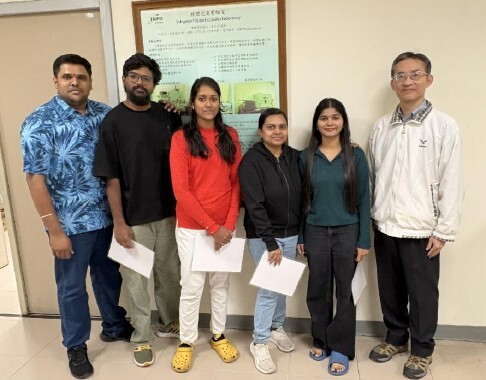 114-6-12 王子建老師執行「全球優秀青年學子來臺蹲點計畫（TEEP）」，帶領印度Vellore Institute of Technology交換生。