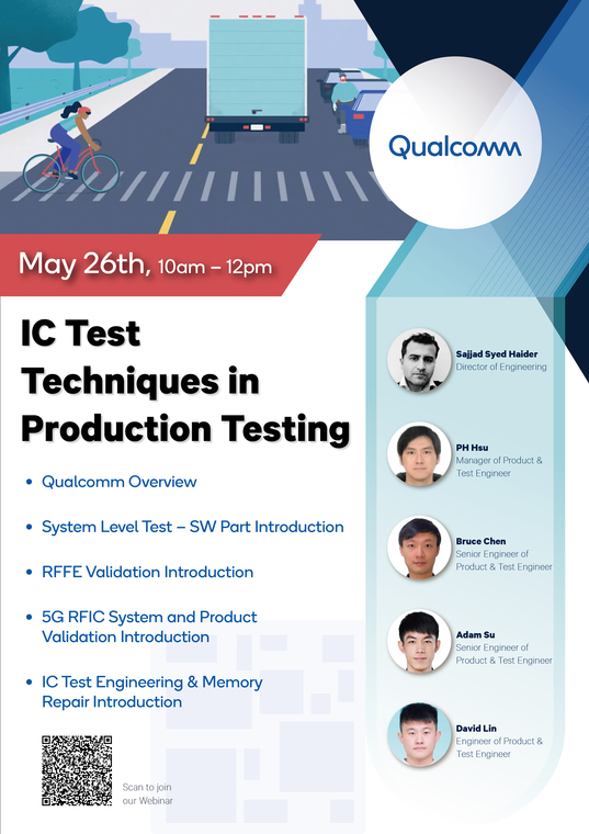 Qualcomm Seminar: IC Test Techniques in Production Testing
